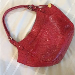 Brahmin Jacqueline Melbourne Bag Red